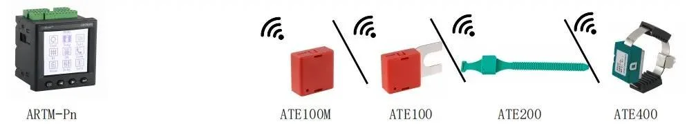 Acrel Ate200p Belt Wireless Temperature Sensor Power by Battery for Switch Gear and Bus Bar