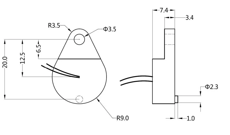 Wiegand Sensor, Flow Meter, Flow Sensor, WG215, Zero Power Consumption Sensor, Water Meter Sensor, Gas Meter Sensor, Level Sensor, Wiegand Sensor